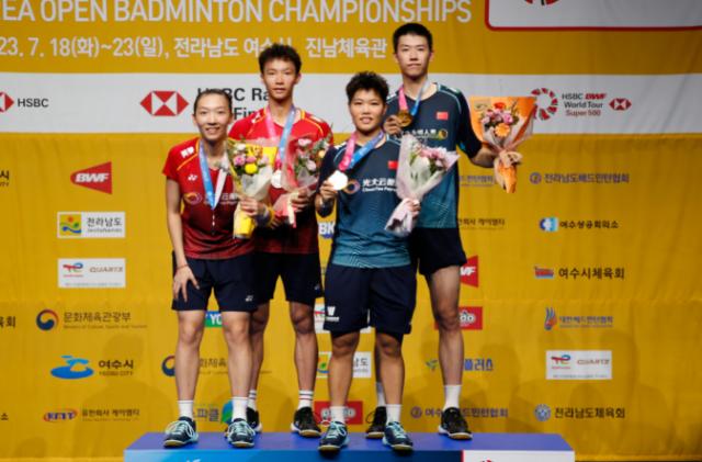 九游官网-还得靠混双和女双 国羽两金一银收官韩国公开赛